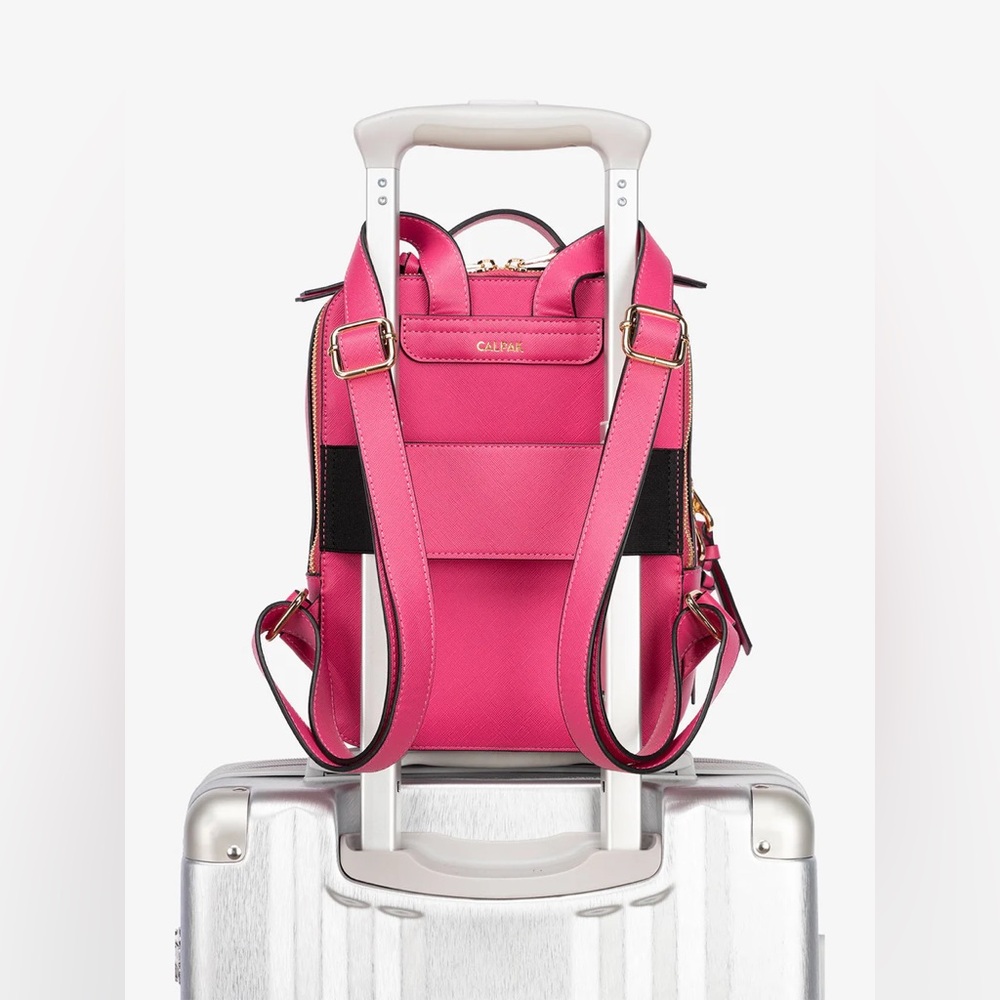 Kaya Mini Backpack in Dragonfruit - Picture 9 of 11